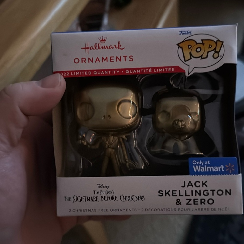 Gold nightmare before Christmas funco